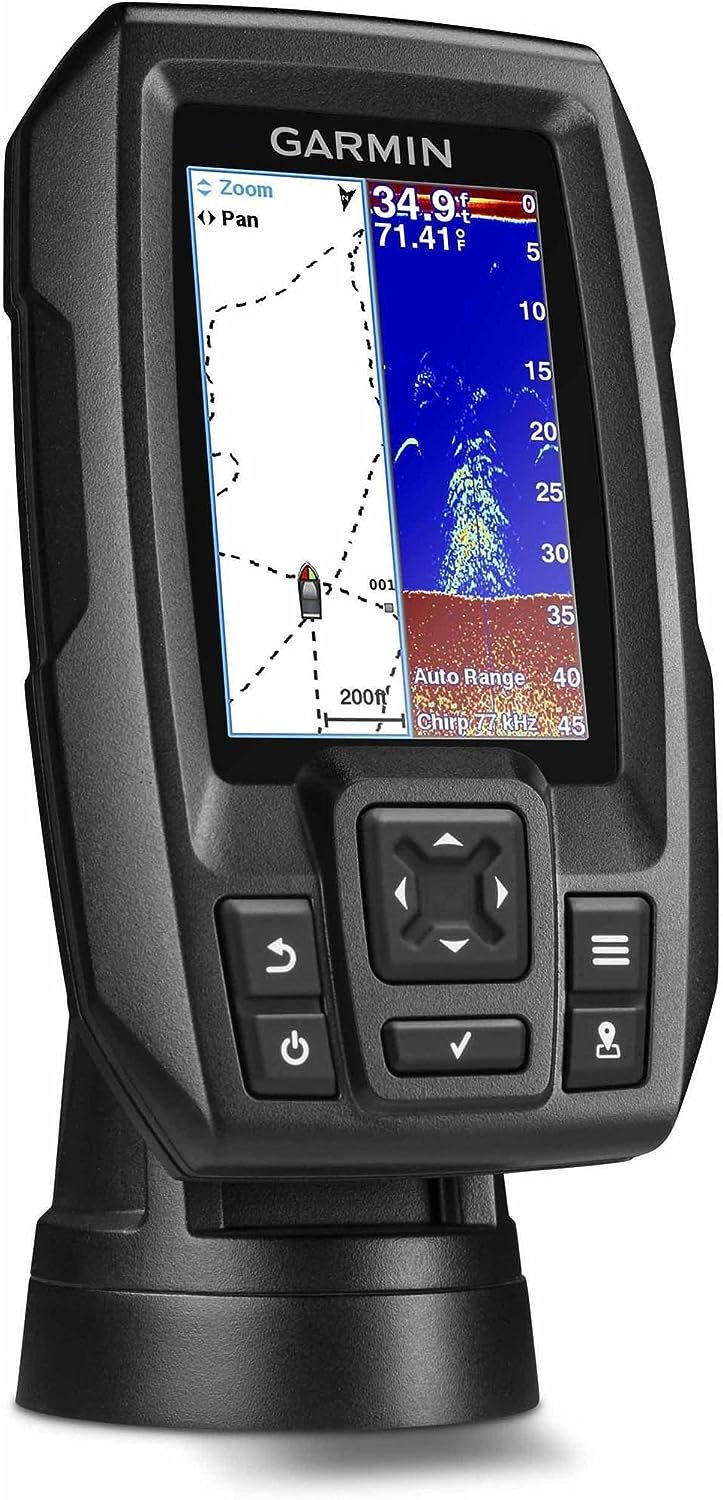 Garmin Striker 4 Built-in GPS Fish Finder (Renewed)