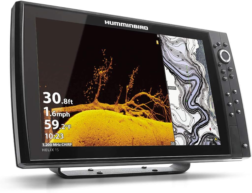 Humminbird 411310-1CHO Helix 15 Chirp MEGA DI+ GPS G4N CHO (Control Head Only) Fish Finder