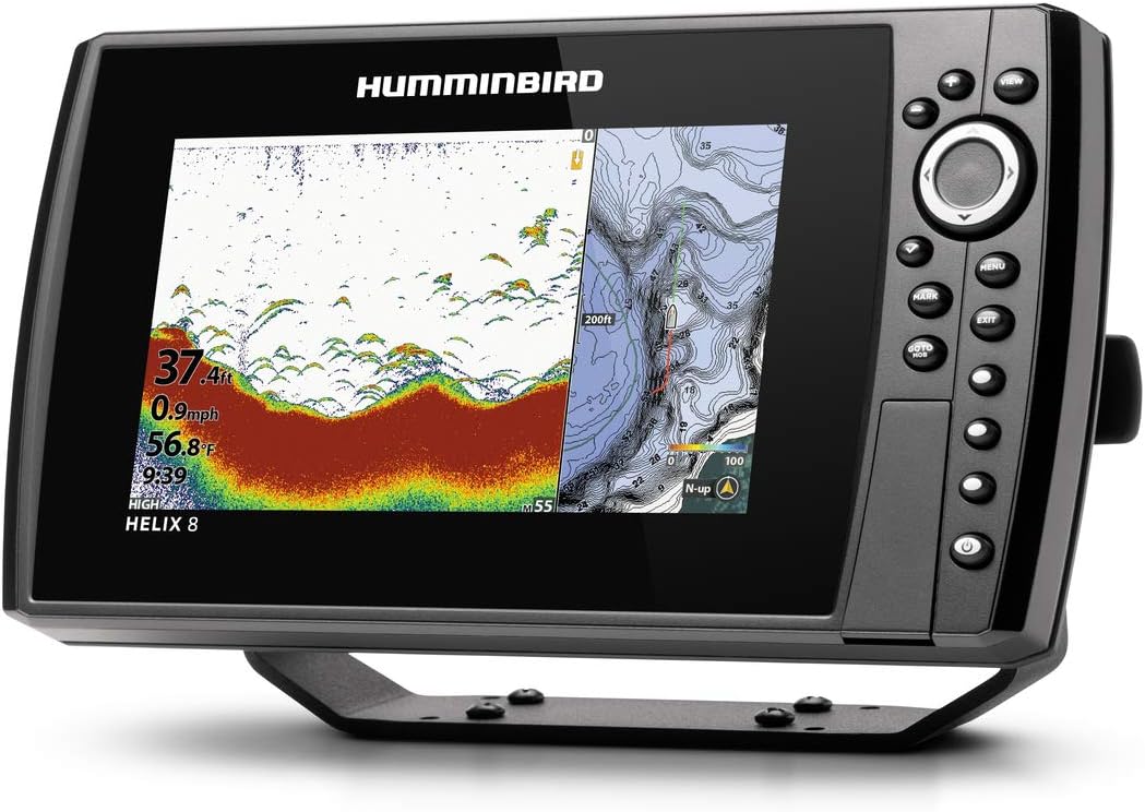 Humminbird 411350-1CHO Helix 8 Chirp MEGA SI+ GPS G4N CHO (Control Head Only) Fish Finder