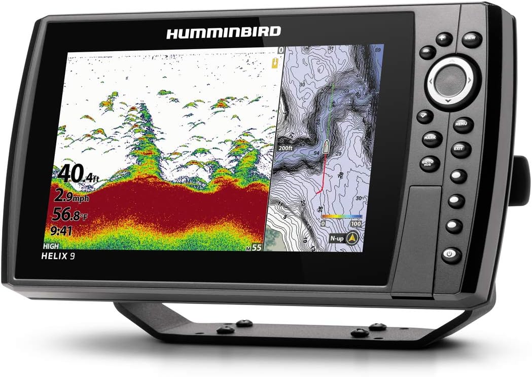 Humminbird 411370-1 Helix 9 Chirp MEGA DI+ GPS G4N Fish Finder