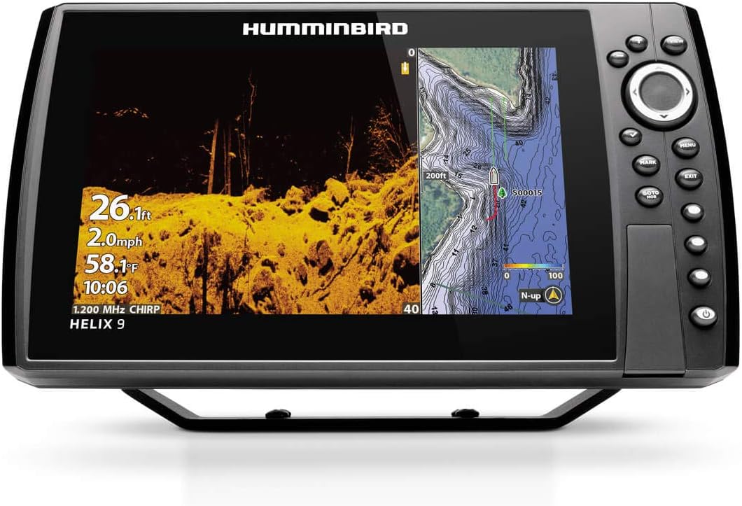 Humminbird 411370-1 Helix 9 Chirp MEGA DI+ GPS G4N Fish Finder