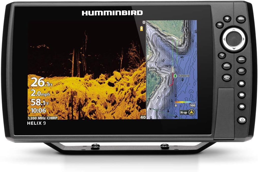 Humminbird 411370-1CHO Helix 9 Chirp MEGA DI+ GPS G4N CHO (Control Head Only) Fish Finder