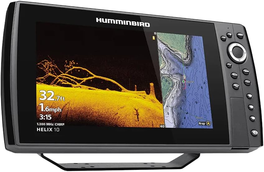 Humminbird 411410-1 Helix 10 Chirp MEGA DI+ GPS G4N Fish Finder