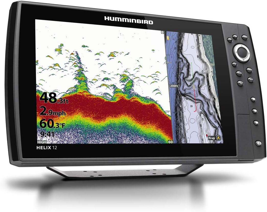 Humminbird 411430-1 Helix 12 Chirp GPS G4N Fish Finder