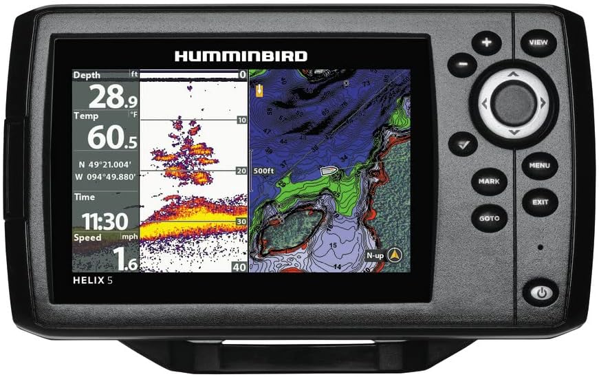 Humminbird 411680-1 Helix 5 Chirp GPS G3 PT Portable Fish Finder