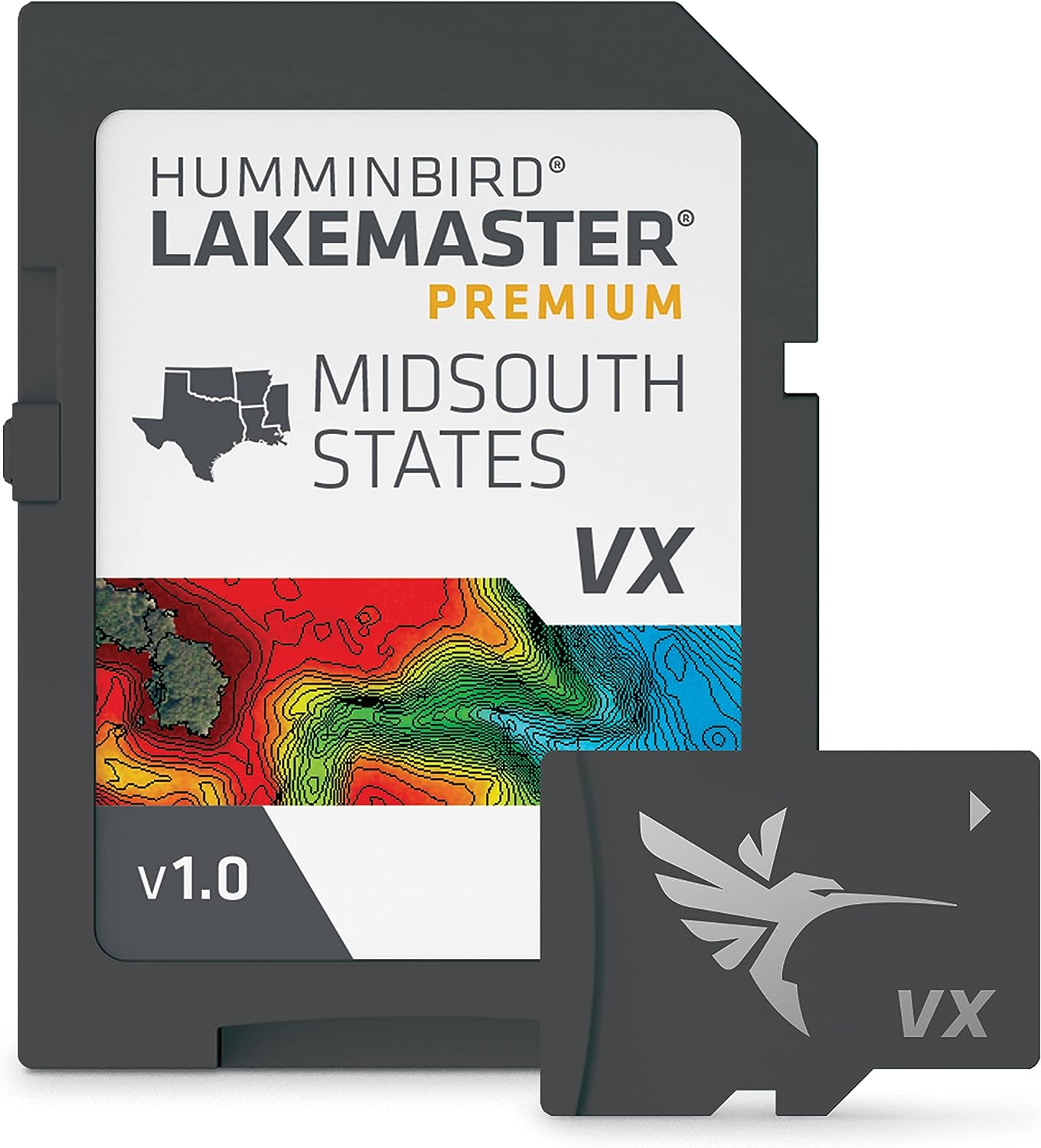 Humminbird 602005-1 LakeMaster Premium - Midsouth States V1