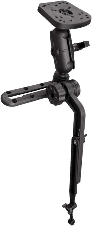 Kayak/SUP Transducer Mounting Arm with Marine Electronics Ball Mount Base Adapter, Compatible with Scotty, Garmin Lowrance Fish Finder