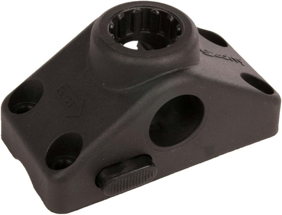 Scotty 141 Kayak/SUP Transducer Mounting Arm with Gear-Head Black, Medium