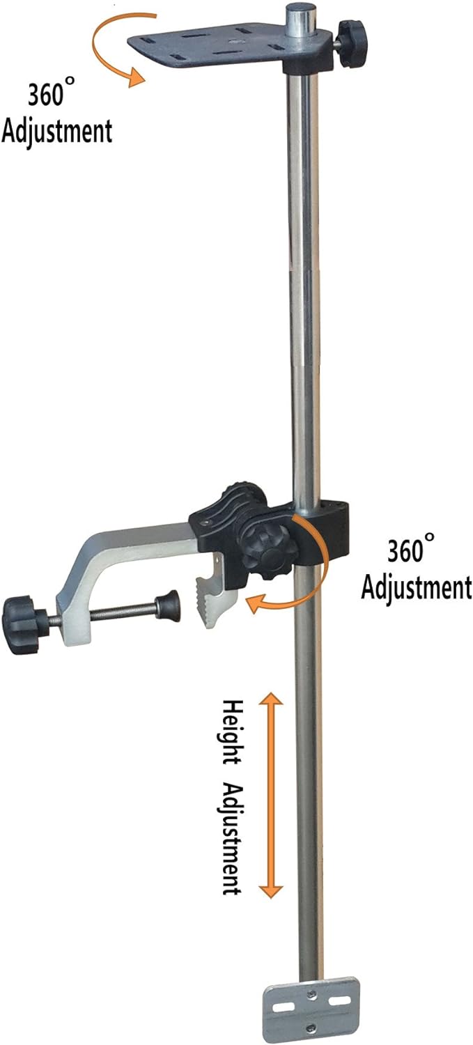 Brocraft Universal Portable Transducer Bracket + Fishfinder Mount.