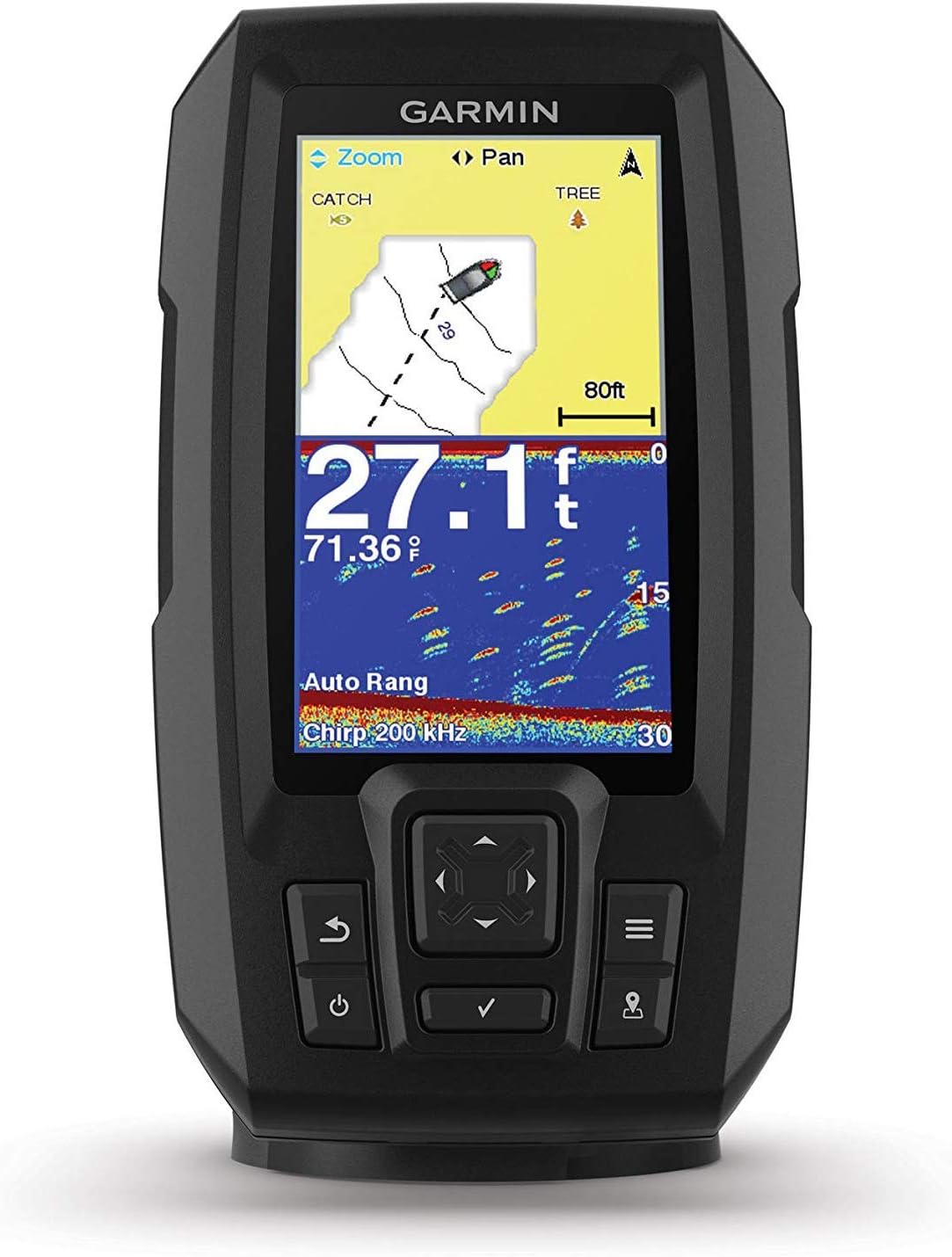 Garmin Striker Plus 4 with Dual-Beam transducer, 010-01870-00 (Renewed)