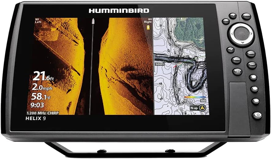 Humminbird 411380-1CHO Helix 9 Chirp MEGA SI+ GPS G4N CHO (Control Head Only) Fish Finder