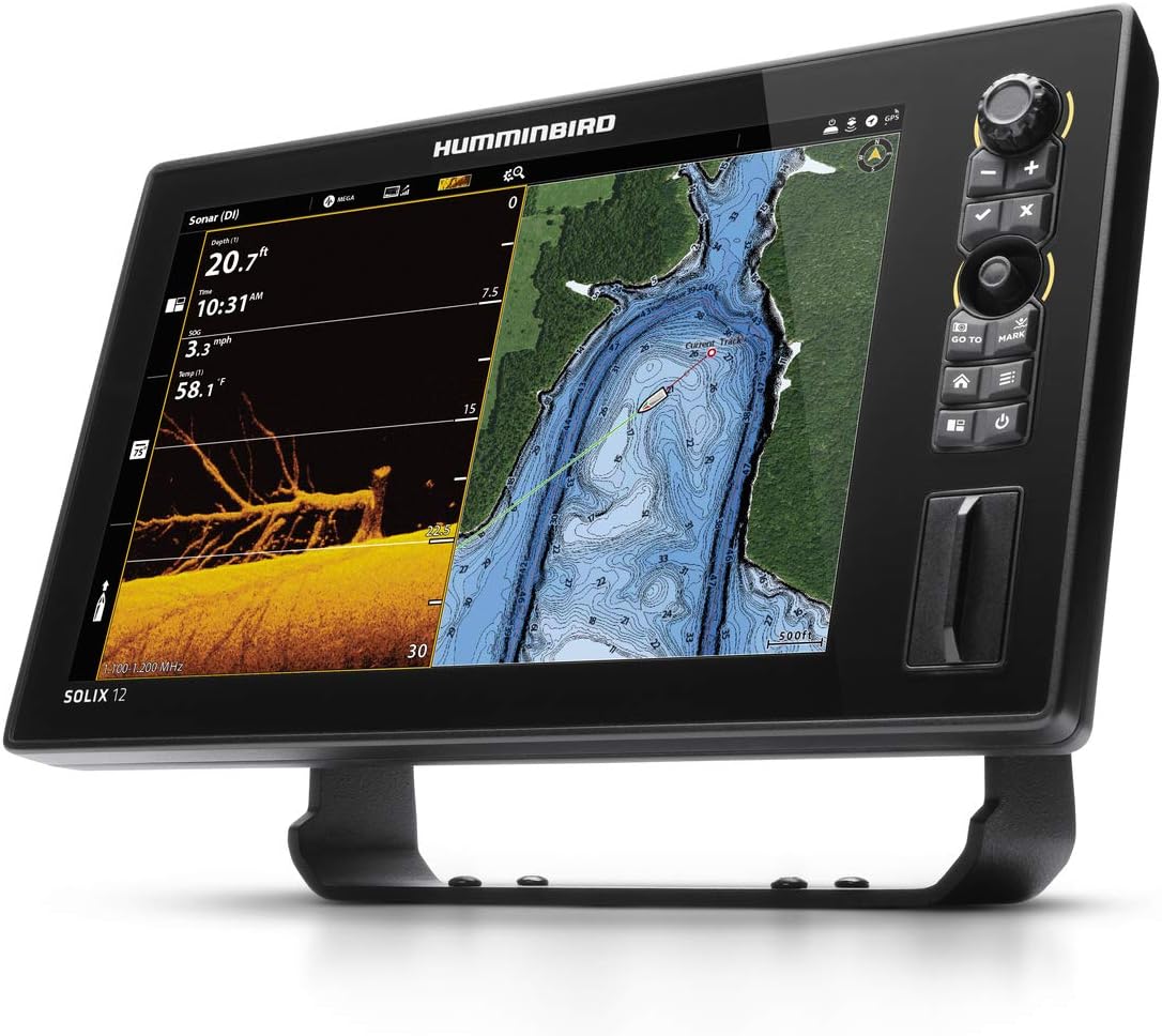 Humminbird 411550-1CHO SOLIX 12 Chirp MEGA SI+ G3 CHO (Control Head Only) Fish Finder