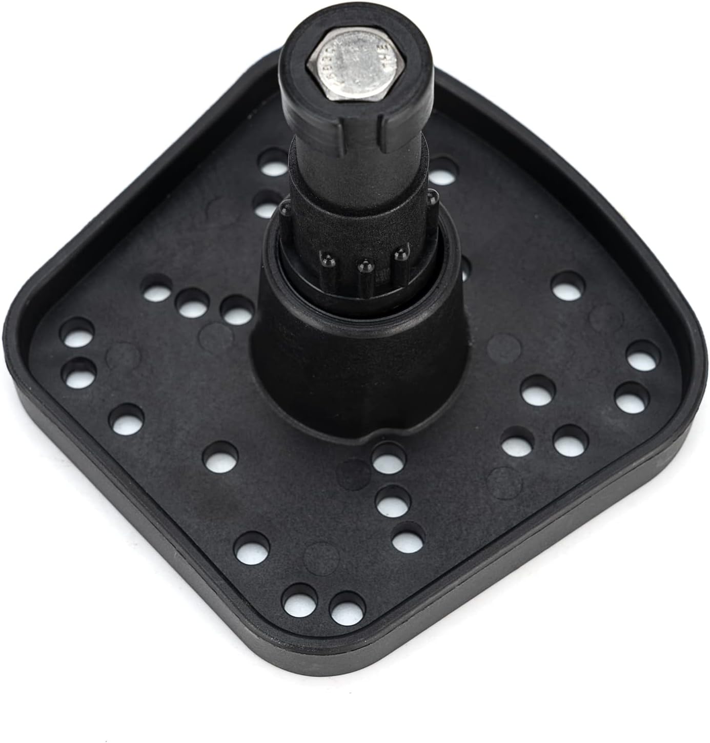 JHACM 0368 Universal Fishfinder Mount - Black, Boat Fish Finder Electronics Mount