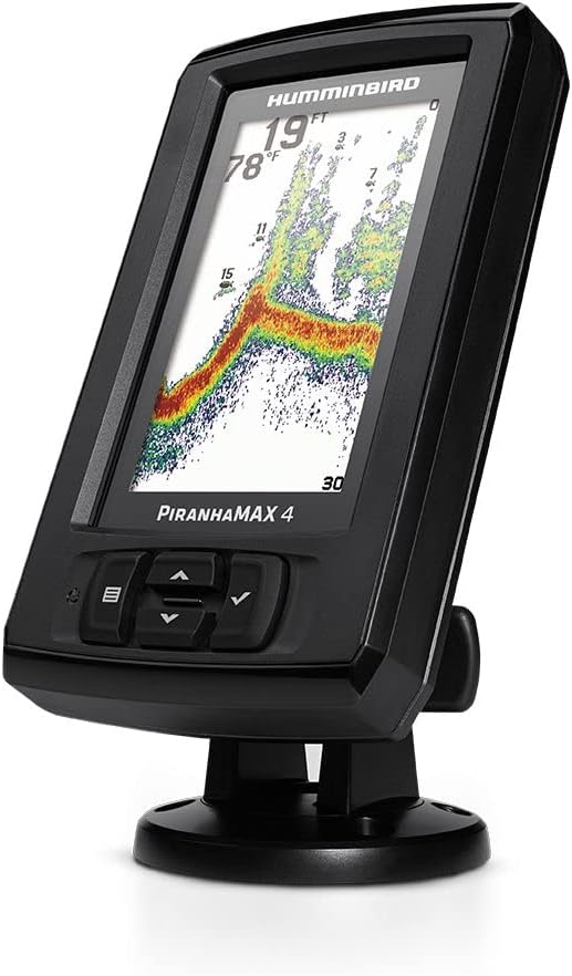 Humminbird 410150-1 PIRANHAMAX 4 Fish Finder,Black  Boating Accessories New MINN KOTA Marine MKR-US2-8 HUM 7 PIN Conn. MIN 1852068