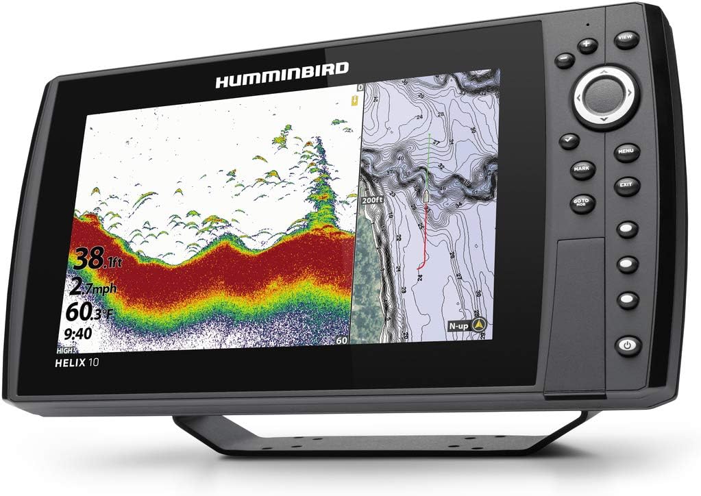 Humminbird 411400-1 Helix 10 Chirp GPS G4N Fish Finder