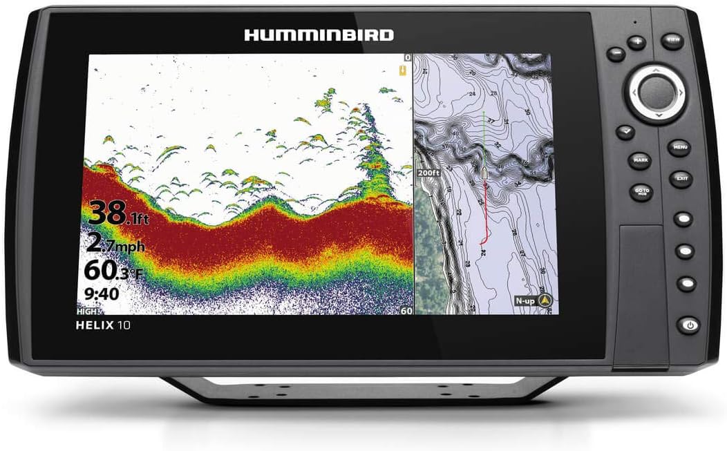 Humminbird 411400-1 Helix 10 Chirp GPS G4N Fish Finder