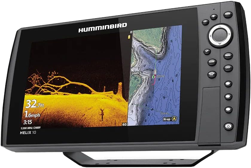 Humminbird 411410-1CHO Helix 10 Chirp MEGA DI+ GPS G4N CHO (Control Head Only) Fish Finder