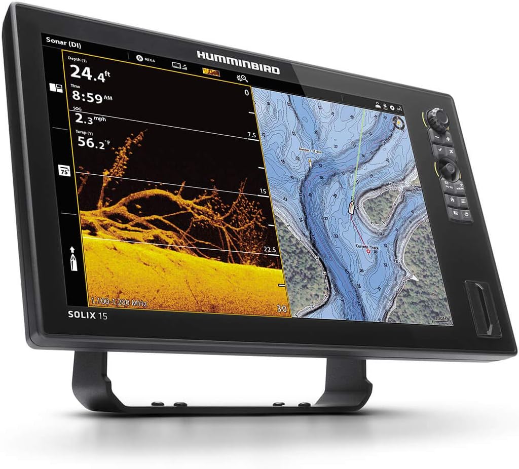 Humminbird 411570-1CHO SOLIX 15 Chirp MEGA SI+ G3 CHO (Control Head Only) Fish Finder