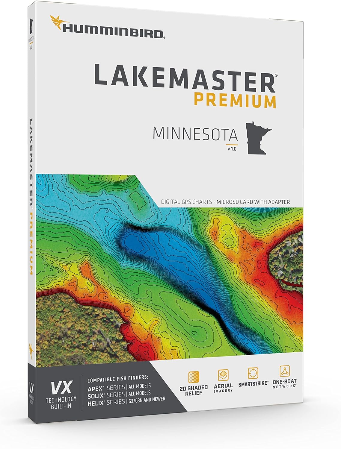 Humminbird 602006-1 LakeMaster Premium - Minnesota V1