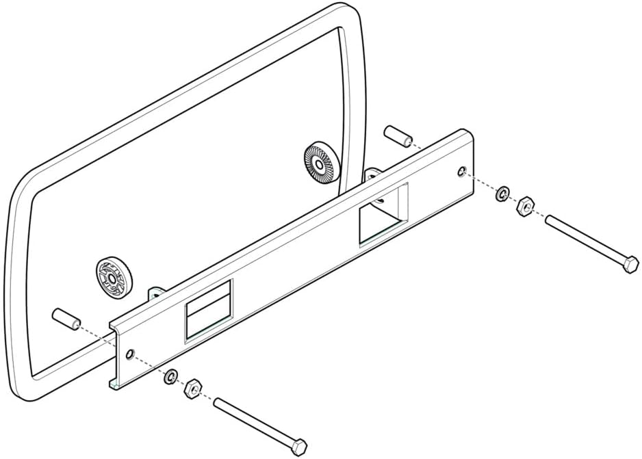 Humminbird 740200-1 IDMK H7R2 Helix 7 Model in-Dash Mouting Kit