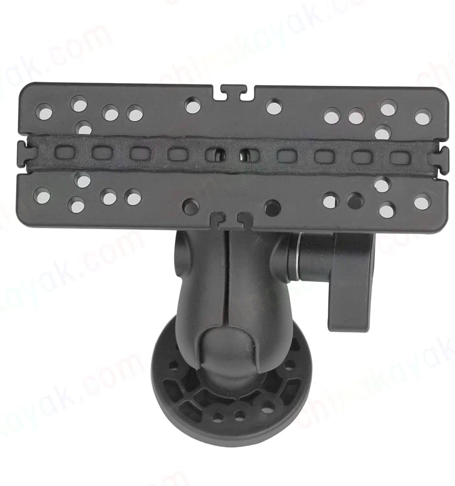 KUNPENG New Upgrade 360 ℃ Rotation Ball-Mount Fish Finder and Universal mounting Plate, Fish Detector Screen mounting Bracket