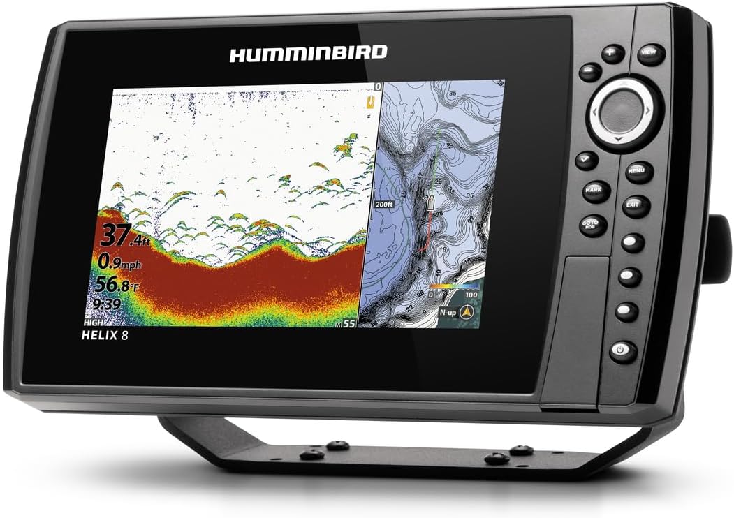 Humminbird 411350-1 Helix 8 Chirp MEGA SI+ GPS G4N Fish Finder