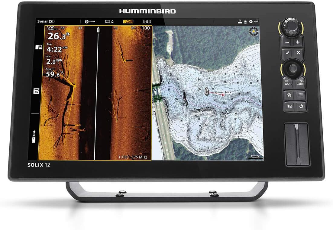 Humminbird 411550-1 SOLIX 12 Chirp MEGA SI+ G3 Fish Finder