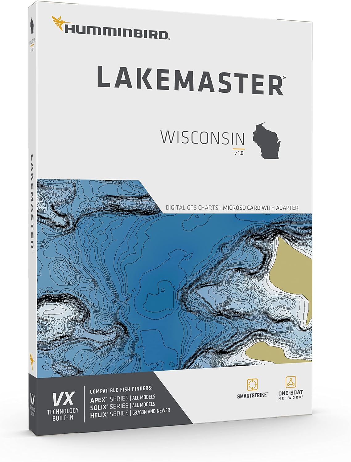 Humminbird 601010-1 LakeMaster - Wisconsin V1
