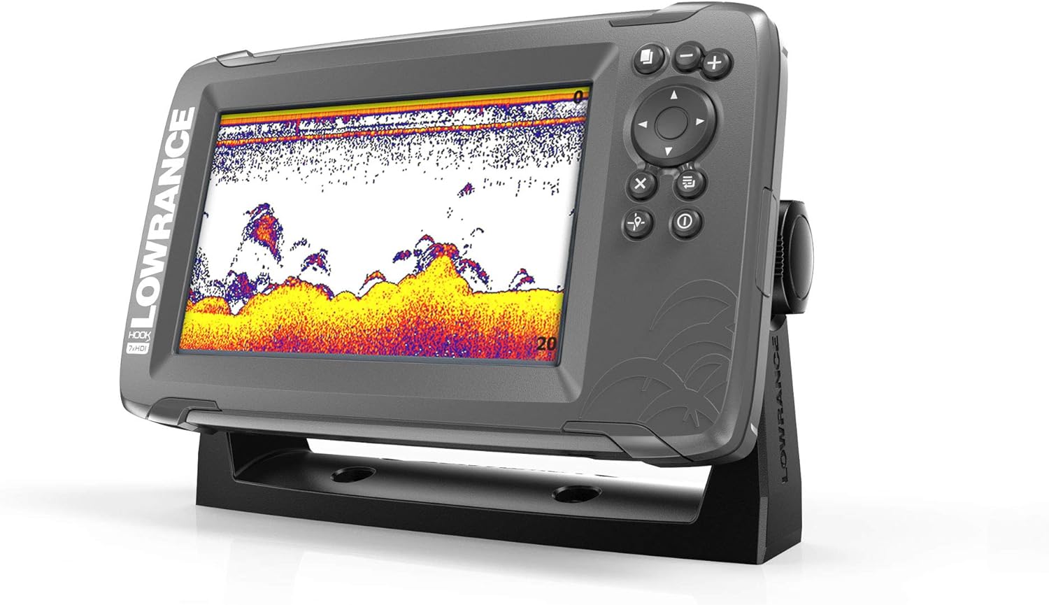 Lowrance HOOK2 7X - 7-inch Fish Finder with SplitShot Transducer and GPS Plotter