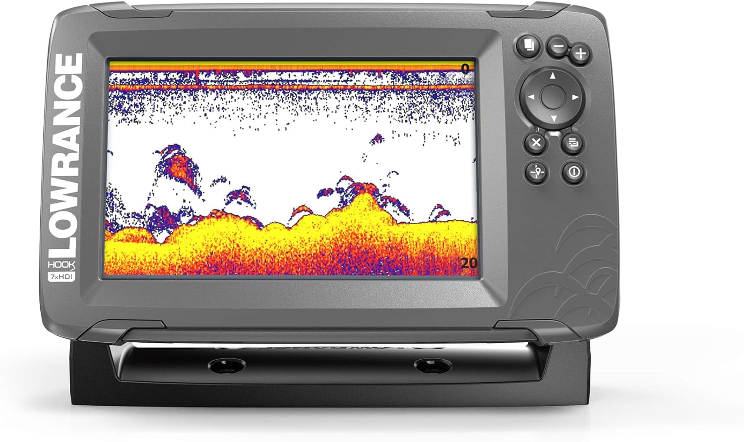 Lowrance HOOK2 7X - 7-inch Fish Finder with SplitShot Transducer and GPS Plotter