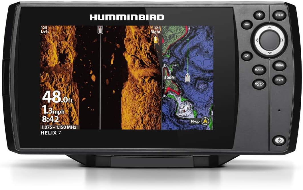 Humminbird 410950-1 HELIX 7 CHIRP MSI (MEGA Side Imaging) GPS G3 Fish Finder