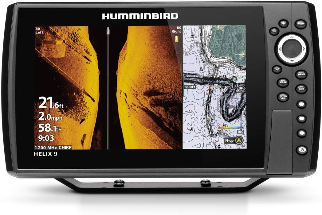 Humminbird 411380-1 Helix 9 Chirp MEGA SI+ GPS G4N Fish Finder