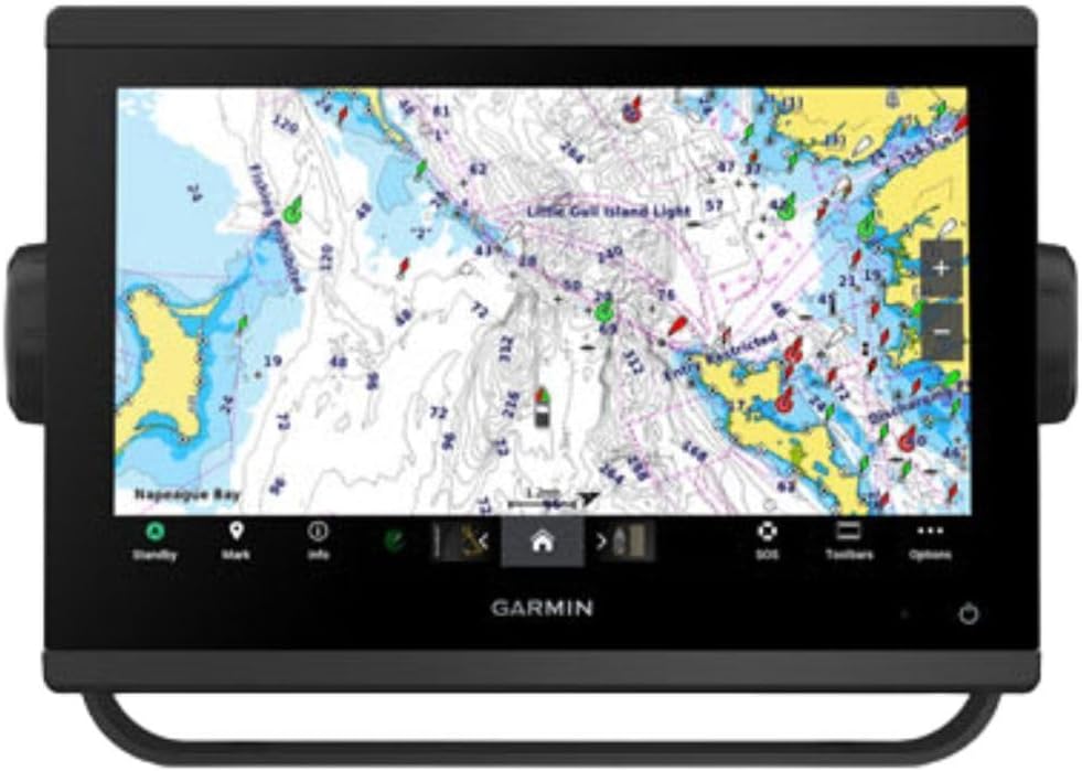 Garmin 010-02366-61 GPSMAP 943xsv SideVü, ClearVü and Traditional Chirp Sonar with Mapping - 9, Navionics+